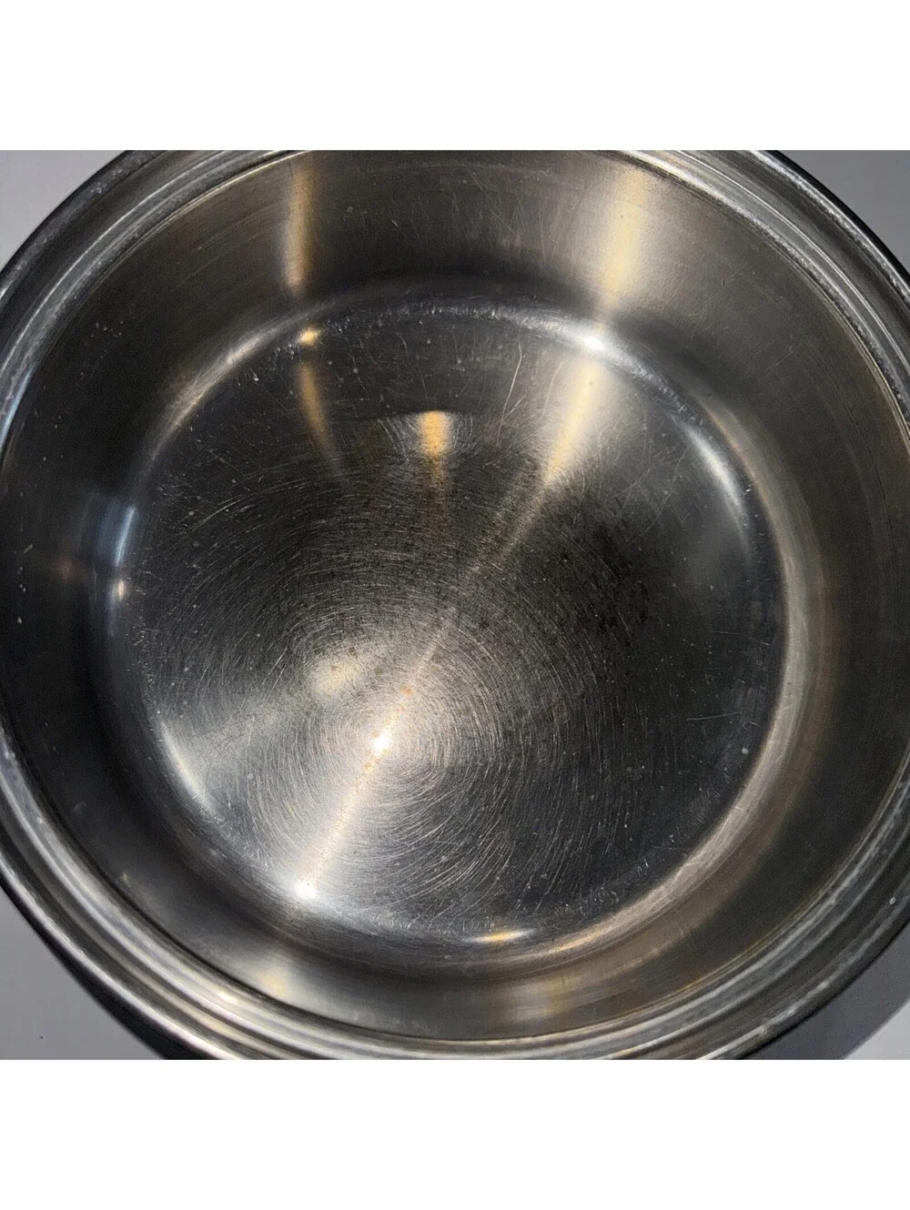 Saladmaster 3 Pc Double Boiler Tri-Clad Vintage 18-8 Stainless Steel Vapo Lid